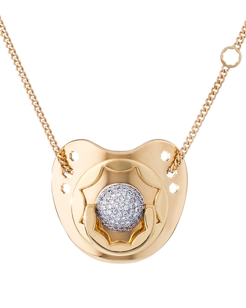 Dodo Dummy in Diamond and Pure Gold
